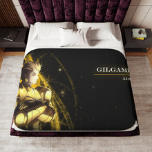Load image into Gallery viewer, Fate/Zero Gilgamesh Sherpa Blanket
