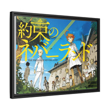 Load image into Gallery viewer, The Promised Neverland Ray, Norman, Emma, Phil, Gilda Canvas Framed Art Print
