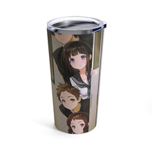 Load image into Gallery viewer, Hyouka Eru Chitanda, Satoshi Fukube, Mayaka Ibara Tumbler 20oz
