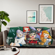 Load image into Gallery viewer, Black Clover Asta, Noelle Silva Sherpa Blanket
