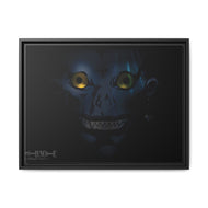 Anime Death Noter Canvas Framed Art Print