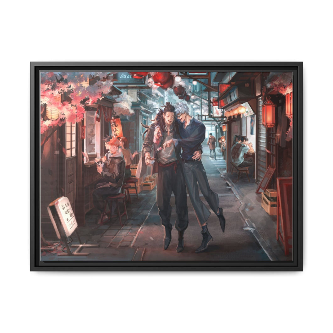 Jujutsu Kaisen Canvas Framed Art Print