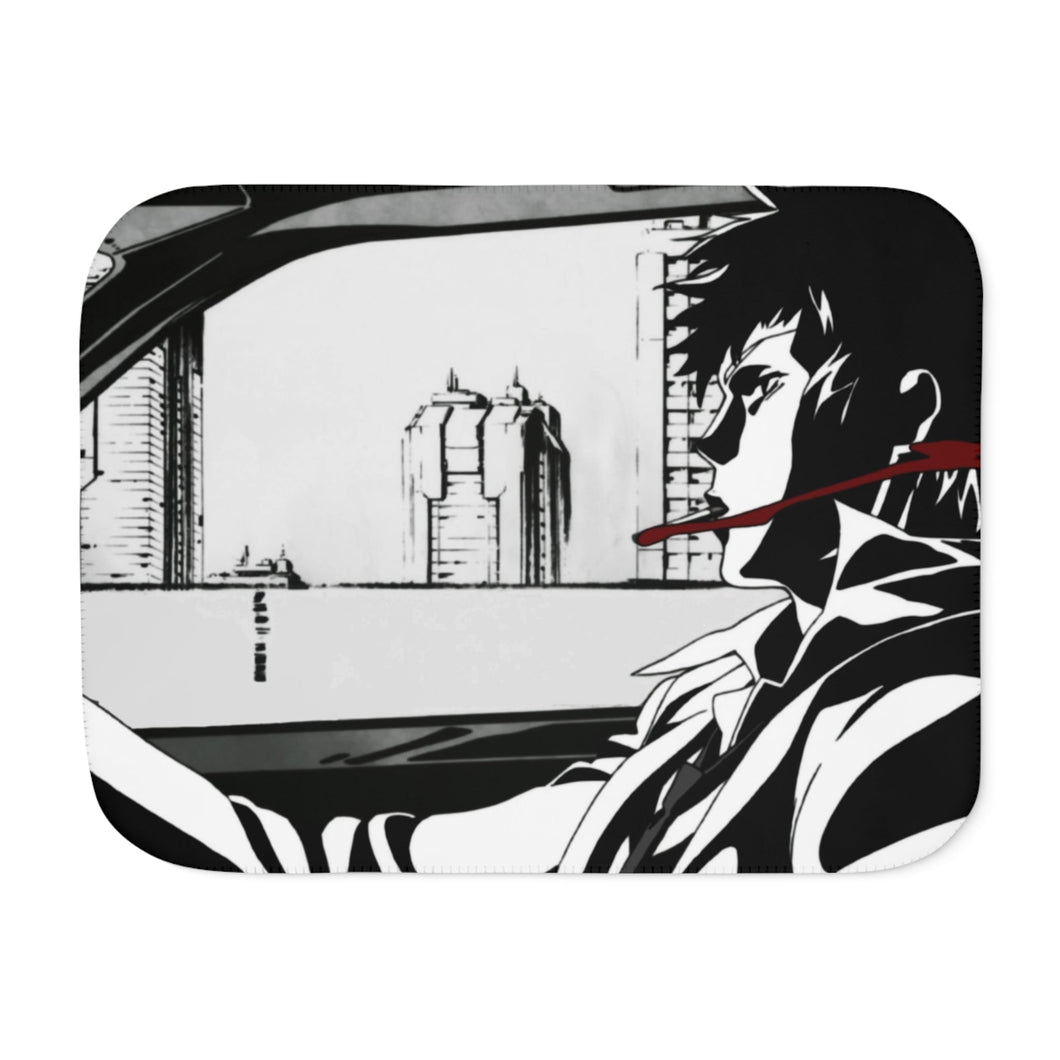 Shinya Kogami Sherpa Blanket