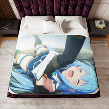 Load image into Gallery viewer, KonoSuba - God’s blessing on this wonderful world!! Sherpa Blanket

