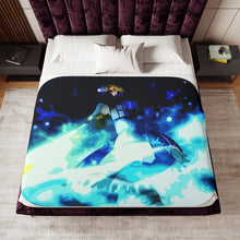 Load image into Gallery viewer, Saber.s Fate zero Cutout Screenshots Sherpa Blanket
