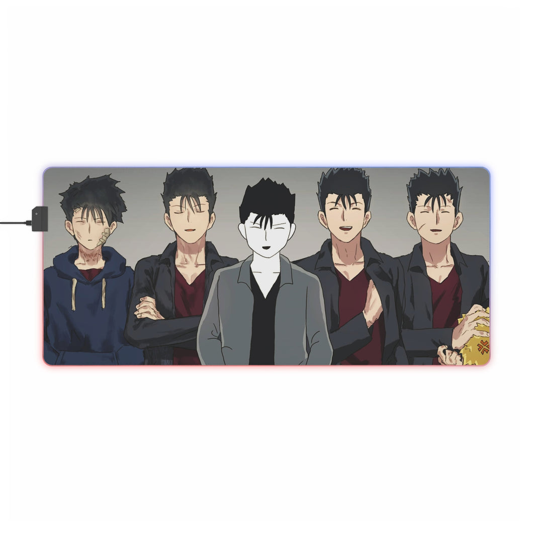 Mob Psycho 100 RGB LED Mouse Pad (Desk Mat)