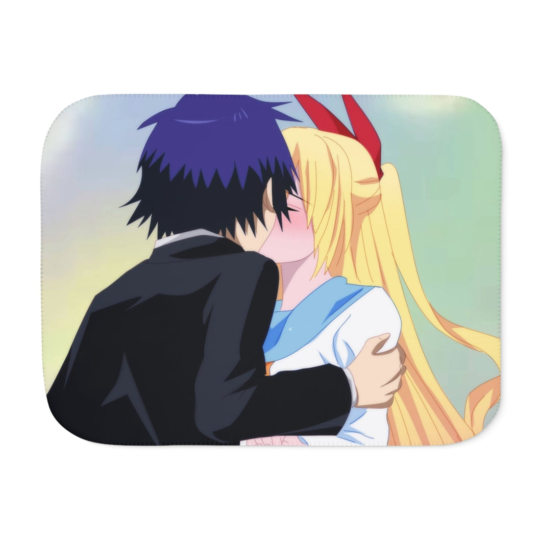 Nisekoi Chitoge Kirisaki Sherpa Blanket