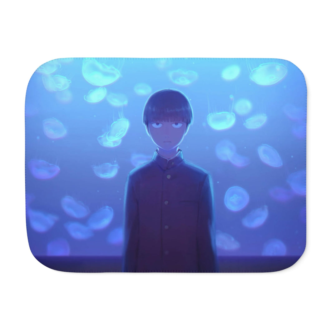 Mob Psycho 100 Shigeo Kageyama Sherpa Blanket