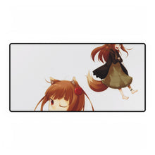 Load image into Gallery viewer, Anime Spice and Wolf Mouse Pad (Desk Mat)
