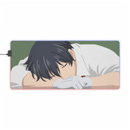 Rokudenashi Majutsu Koushi To Akashic Records Glenn Radars RGB LED Mouse Pad (Desk Mat)