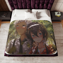 Load image into Gallery viewer, Bungou Stray Dogs Atsushi Nakajima Sherpa Blanket
