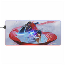 Load image into Gallery viewer, Narberal and Ainz Ooal Gown RGB LED Mouse Pad (Desk Mat)
