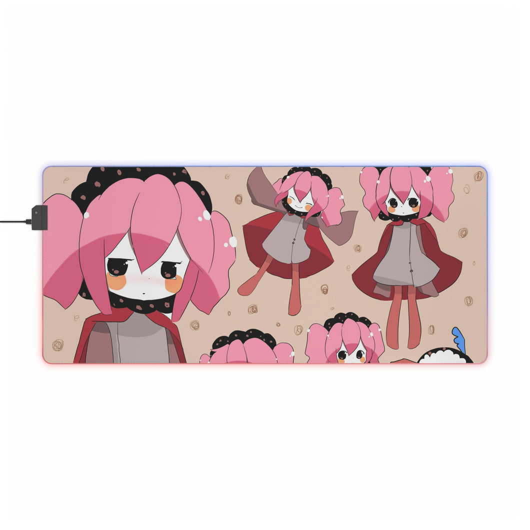 Puella Magi Madoka Magica Charlotte RGB LED Mouse Pad (Desk Mat)