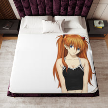 Load image into Gallery viewer, Anime Neon Genesis Evangelionr Sherpa Blanket
