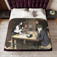 Load image into Gallery viewer, Hyuoka main members Sherpa Blanket
