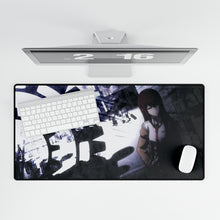 Load image into Gallery viewer, Makise Kurisu Mouse Pad (Desk Mat)
