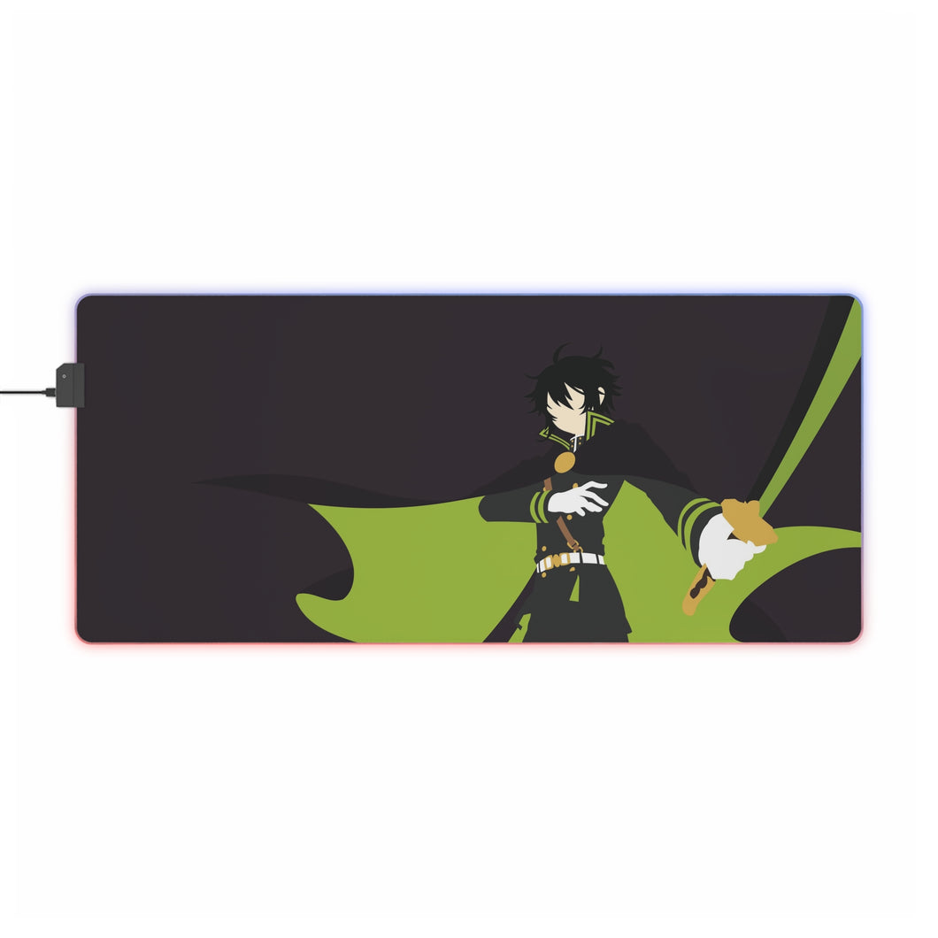 Seraph Of The End 8k RGB LED Mouse Pad (Desk Mat)