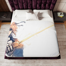 Load image into Gallery viewer, Anime Fate/Stay Night Sherpa Blanket

