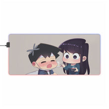Load image into Gallery viewer, Komi Can&#39;t Communicate Komi Shouko, Tadano Hitohito RGB LED Mouse Pad (Desk Mat)
