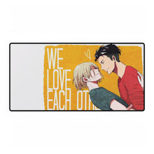 Load image into Gallery viewer, Yuri!!! On Ice Yuri Plisetsky, Otabek Altin Mouse Pad (Desk Mat)
