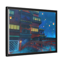 Load image into Gallery viewer, Anime Spirited Away Canvas Framed Art Print
