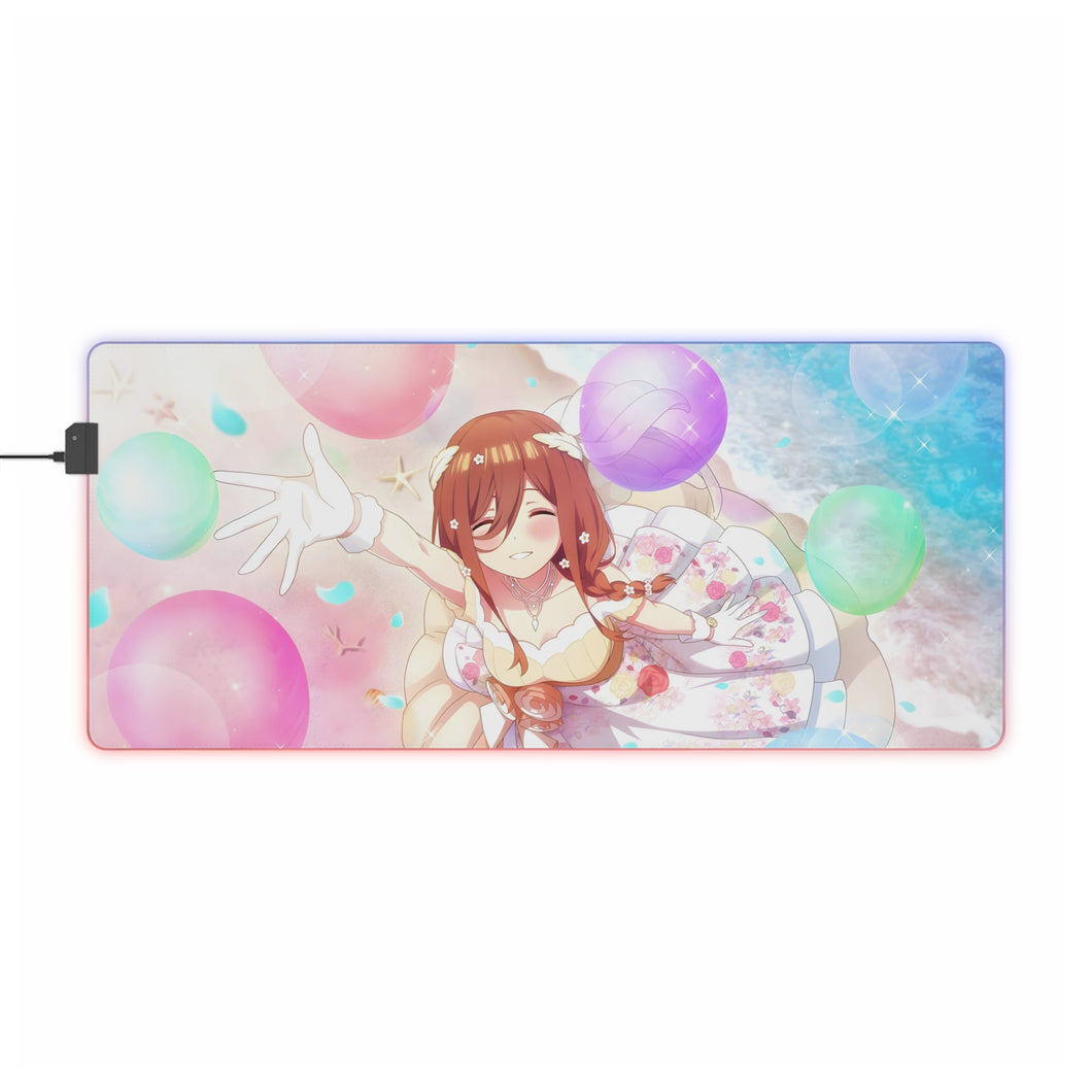 The Quintessential Quintuplets RGB LED Mouse Pad (Desk Mat)