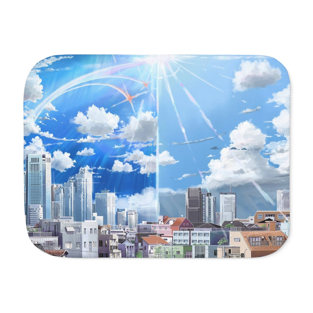 Anime Your Name. Sherpa Blanket