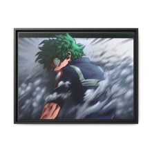Load image into Gallery viewer, My Hero Academia Izuku Midoriya Canvas Framed Art Print
