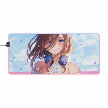 Load image into Gallery viewer, The Quintessential Quintuplets RGB LED Mouse Pad (Desk Mat)
