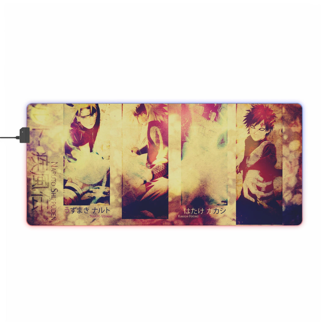 Anime Naruto RGB LED Mouse Pad (Desk Mat)
