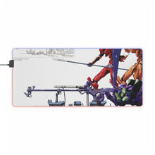 Load image into Gallery viewer, Anime Neon Genesis Evangelion RGB LED Mouse Pad (Desk Mat)

