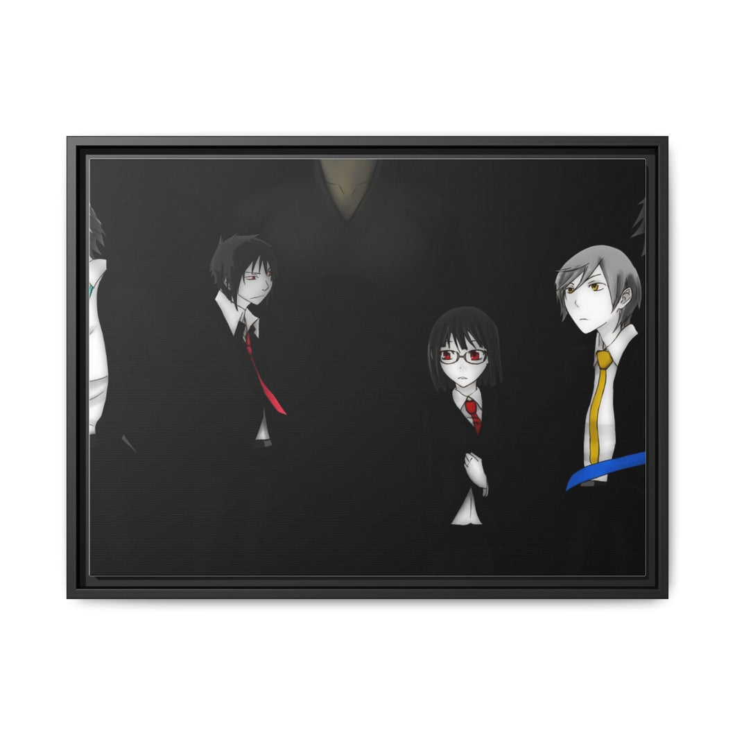 Anime Durarara!!r Canvas Framed Art Print