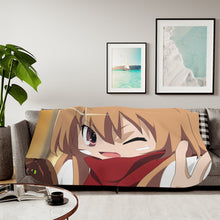 Load image into Gallery viewer, Toradora! Sherpa Blanket
