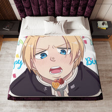 Load image into Gallery viewer, Anime Fire Force Sherpa Blanket
