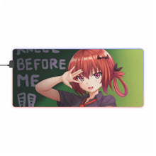 Load image into Gallery viewer, Anime Gabriel DropOut RGB LED Mouse Pad (Desk Mat)
