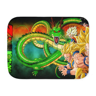 Goku's Journey Sherpa Blanket
