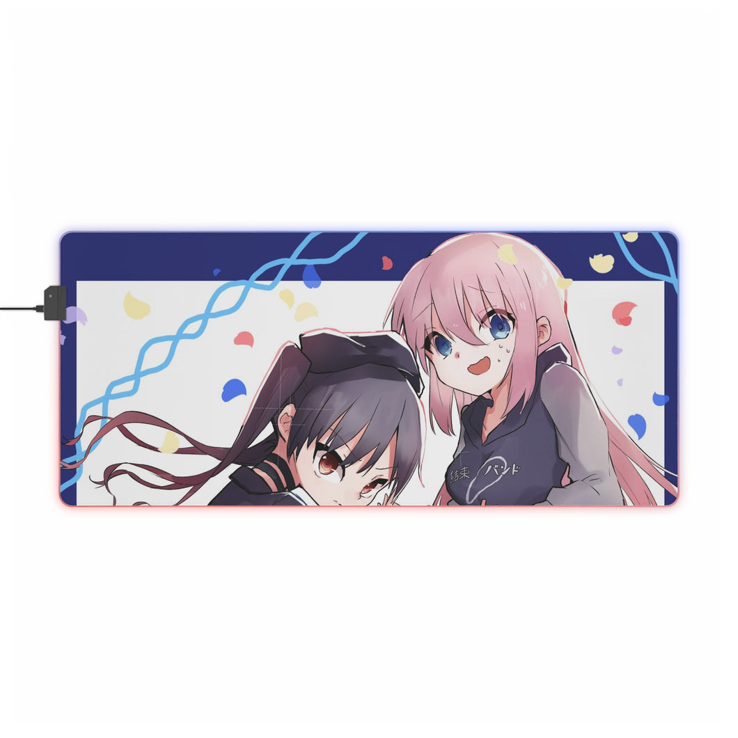 Bocchi the Rock RGB LED Mouse Pad (Desk Mat)