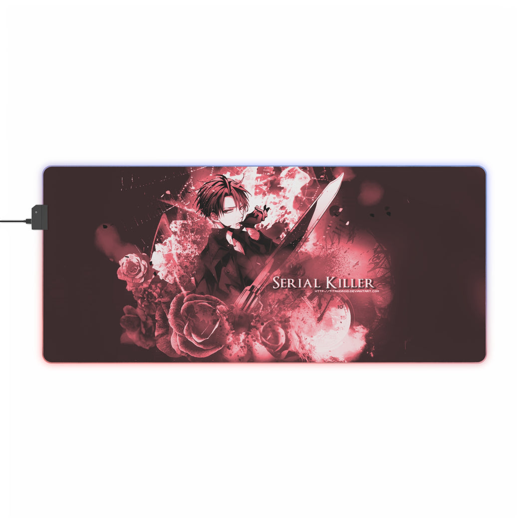 Anime Attack On Titan RGB LED Mouse Pad (Desk Mat)