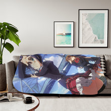 Load image into Gallery viewer, Love, Chunibyo &amp; Other Delusions Rikka Takanashi, Shinka Nibutani, Kumin Tsuyuri Sherpa Blanket
