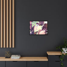 Load image into Gallery viewer, Eru Chitanda And  Hōtarō Oreki Love Canvas Framed Art Print

