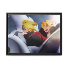 Load image into Gallery viewer, Boruto and Deidara Canvas Framed Art Print
