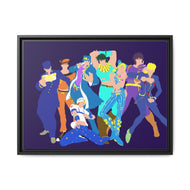 Anime Jojo's Bizarre Adventure Canvas Framed Art Print
