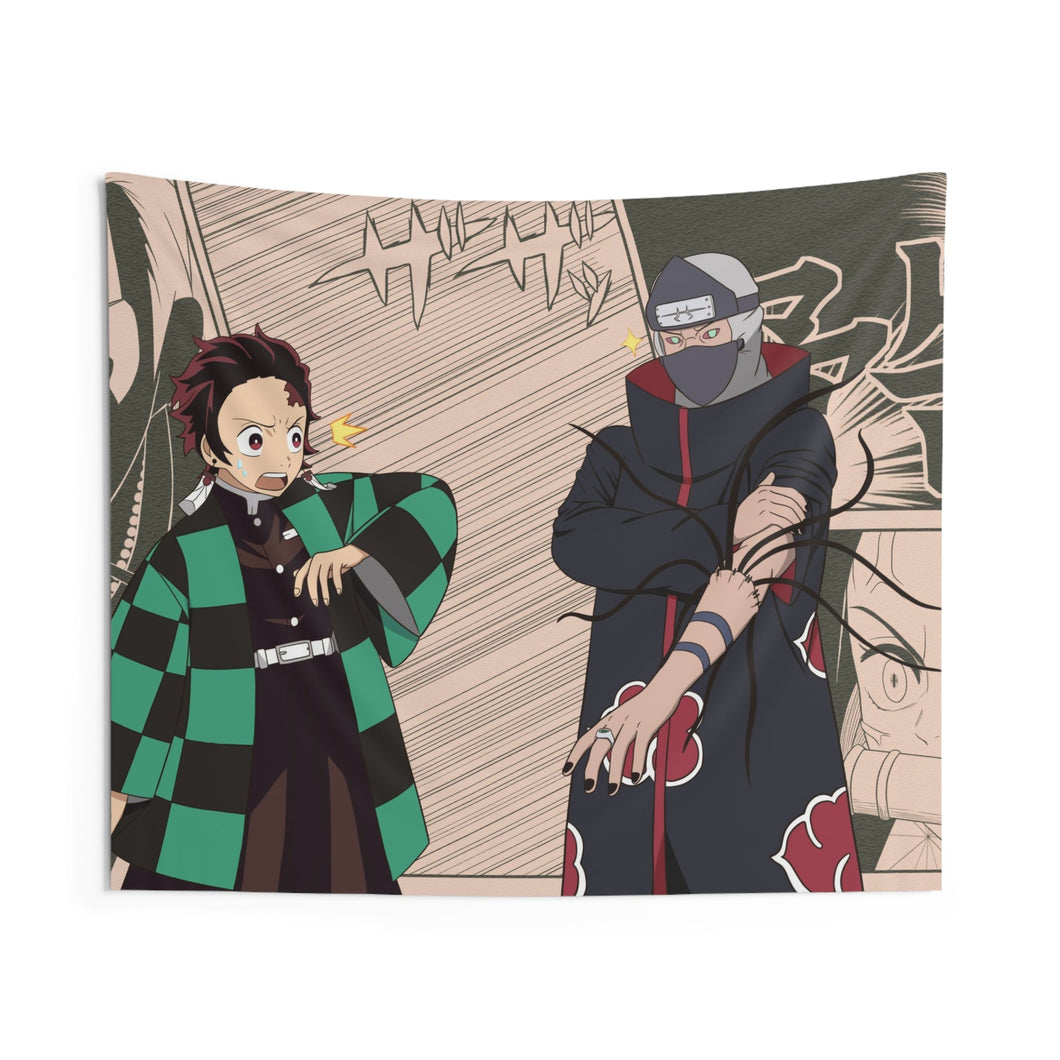 Anime Crossover Indoor Wall Tapestry