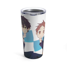 Load image into Gallery viewer, Hyouka Eru Chitanda, Satoshi Fukube, Mayaka Ibara Tumbler 20oz
