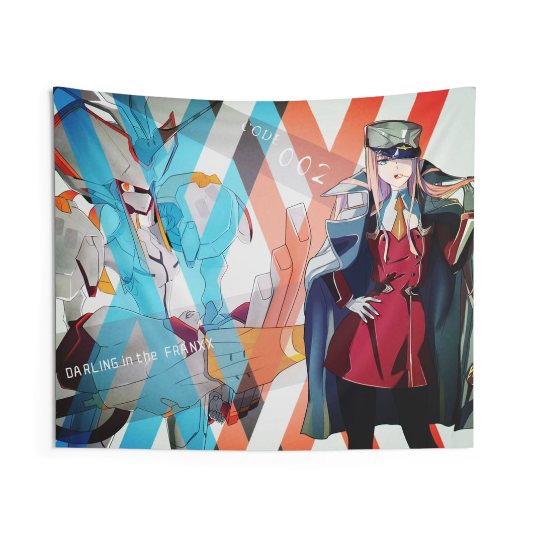 Zero Two Indoor Wall Tapestry