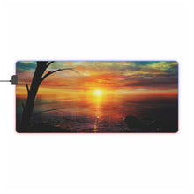 Load image into Gallery viewer, Anime Sunset RGB LED Mouse Pad (Desk Mat)
