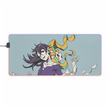 Load image into Gallery viewer, Kiznaiver Niko Niiyama, Yoshiharu Hisomu RGB LED Mouse Pad (Desk Mat)
