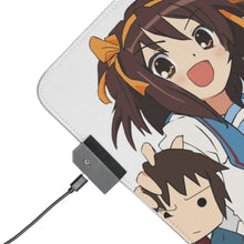 Load image into Gallery viewer, The Melancholy Of Haruhi Suzumiya RGB LED Mouse Pad (Desk Mat)
