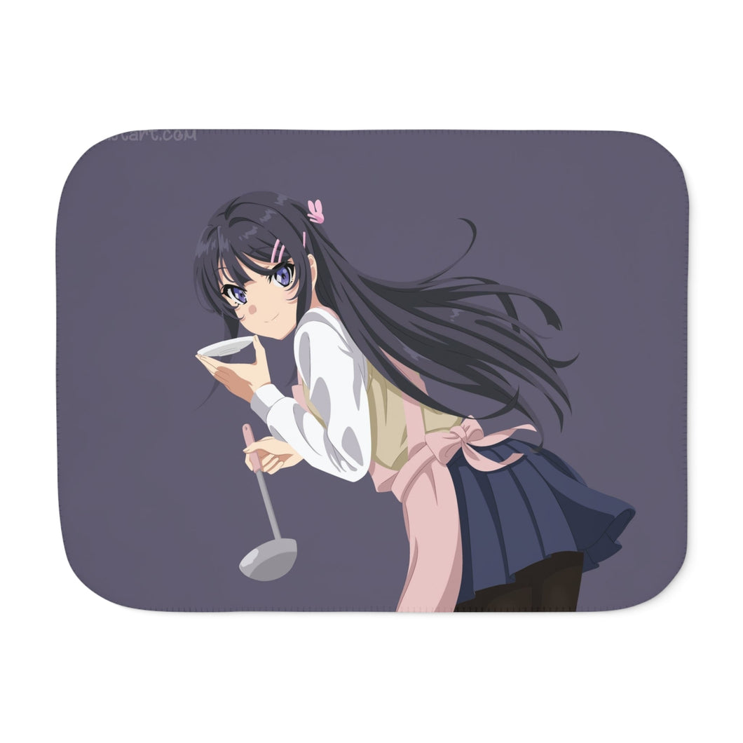 Rascal Does Not Dream Of Bunny Girl Senpai Sherpa Blanket