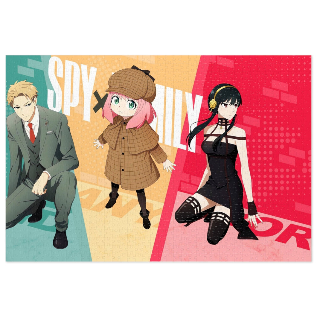 Loid Forger, Anya Forger & Yor Forger Jigsaw Puzzle